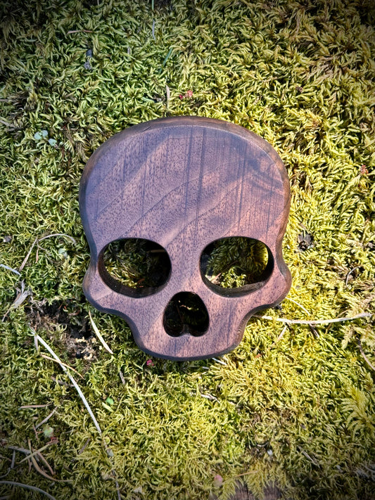 Abrebotellas Calavera (Nogal)